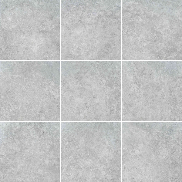 Legions Lunar Silver 24 In. X 24 In. Matte Porcelain Paver Tile, 2PK